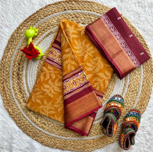 Lakhani chatai border saree surat textile market prices